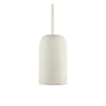 Pendente in cemento bianco E27 diametro 50mm - V-tac 3746