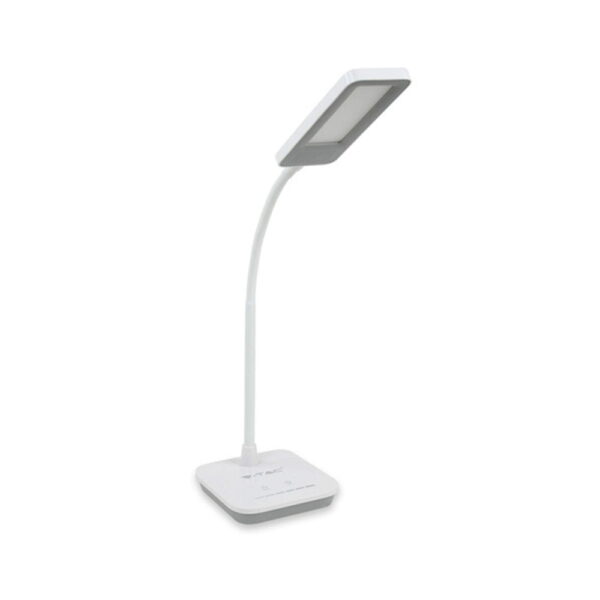 Lampada da tavolo 3 in 1 dimmerabile corpo grigio 7W 400lm 120° 4500K IP20 - V-Tac 7034 - immagine 1