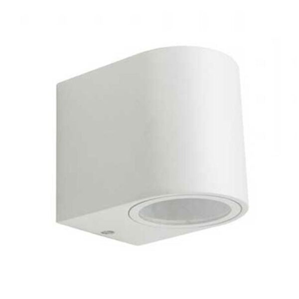 v-tac-7540 Applique portafaretto bianco per esterno 1xGU10 rotondo 1 via IP44 - V-Tac 7540 - immagine 1