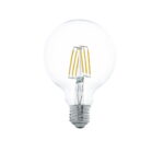 Lampada a filamento LED E27 G95 6W 550lm luce calda 2700K EGLO 11503