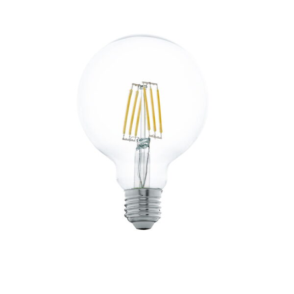 Lampada a filamento LED E27 G95 6W 550lm luce calda 2700K EGLO 11503 - immagine 1