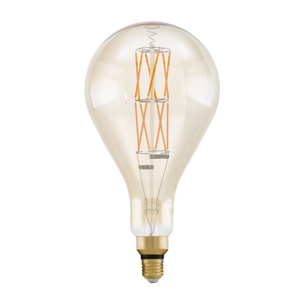11686 Lampada led filamento ambrata extra large E27 PS160 8W 806lm 2100K Eglo 11686 - immagine 1