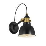 Lampada stile vintage applique da parete Thornford 1xE27 EGLO 49522