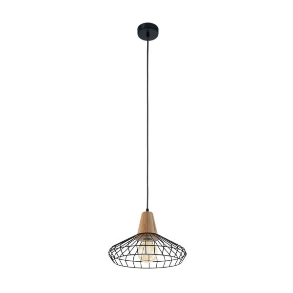 Lampadario moderno a sospensione Norham 1xE27 diametro 355mm EGLO 49779 - immagine 1