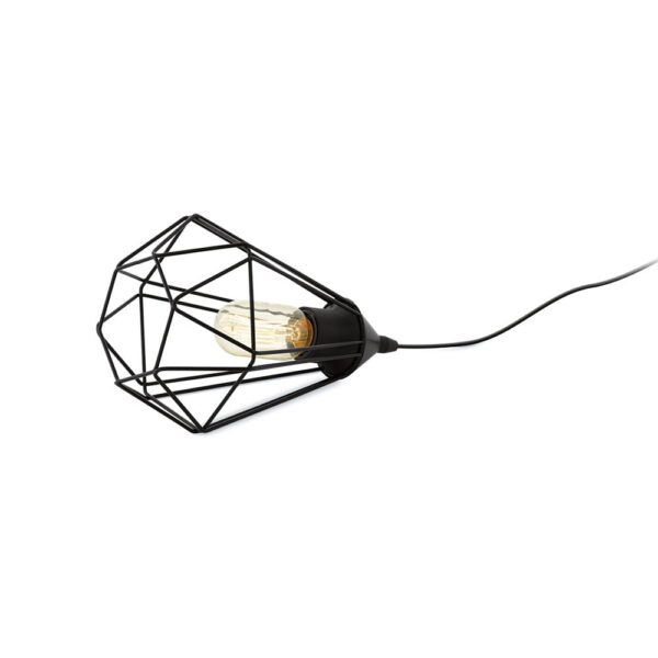 Lampada moderna da tavolo Tarbes NERO 1xE27 EGLO 94192 - immagine 1