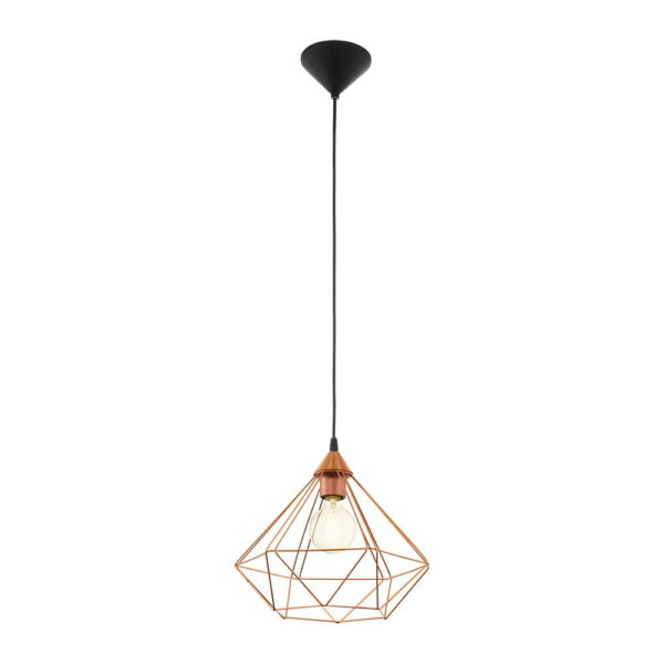 Lampadario moderno a sospensione Tarbes 1XE27 diametro 325mm EGLO 94194 - immagine 1