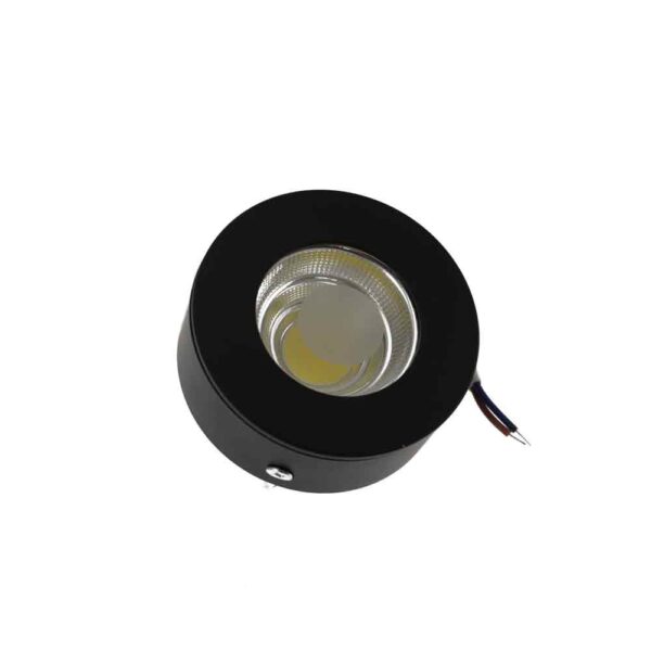 Faretto da soffitto  LED COB NERO 5W 400lm 120° - UNIVERSO - immagine 1