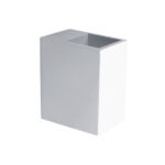 Portafaretto in gesso quadrato bianco G9 V-Tac 3695