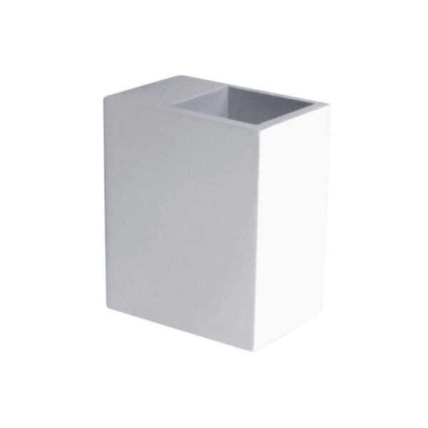 Portafaretto in gesso quadrato bianco G9 V-Tac 3695 - immagine 1