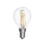 Lampadina LED Filamento 230V G45 E14 4W 470lm - Duralamp