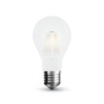 Lampadina LED Filamento 9W E27 1100lm 300° LUCE FREDDA 6400K V-tac