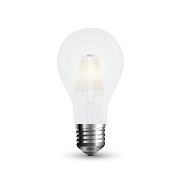 Lampadina LED Filamento 9W E27 1100lm 300° LUCE FREDDA 6400K V-tac - immagine 1