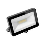 Proiettore LED SMD nero 20W 1800lm 100° IP65 LUCE NATURALE QTech
