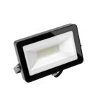 Proiettore LED SMD nero 30W 2700lm 100° IP65 LUCE NATURALE QTech