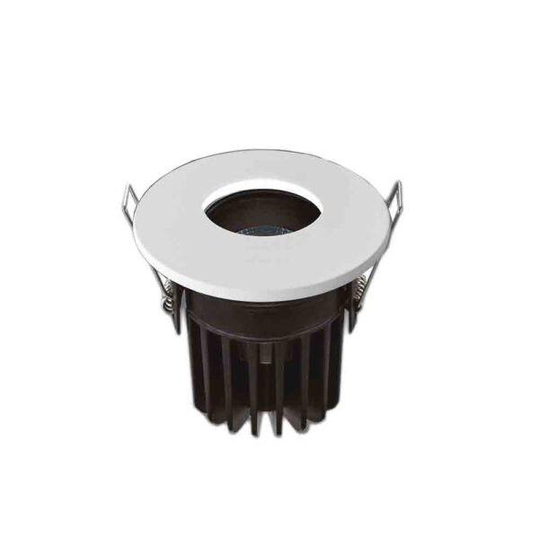 Porta faretto da incasso BIP bianco 10W 750lm 3000K IP64 ACB - immagine 1