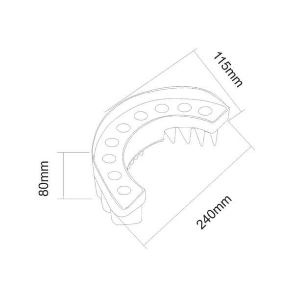 Faretto da giardino per illuminazione albero 9W 720lm 3000K IP65 Beneito - immagine 3