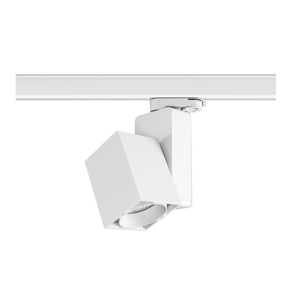 Faretto proiettore da binario bianco 24W 1970lm 38° IP20 Beneito 3636 - immagine 1