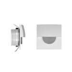 Segnapasso Beneito bianco LED 2W 60lm 120° IP20 LUCE calda 3000K