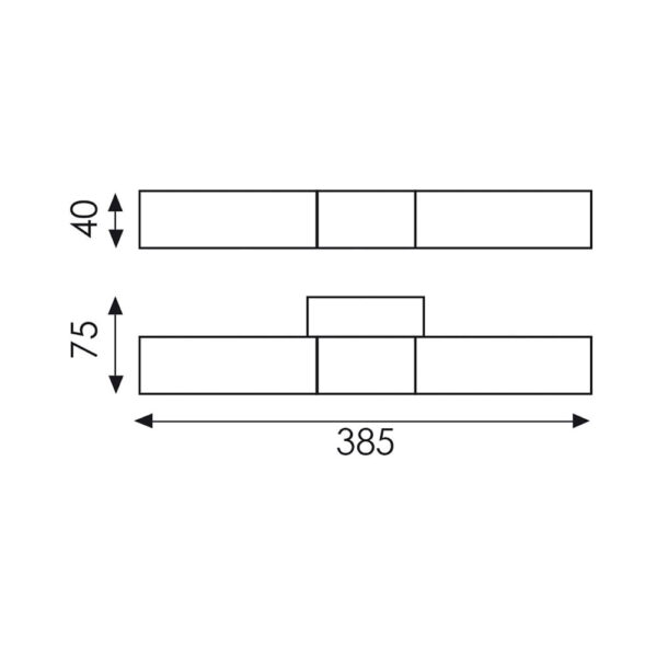 Applique ACB 2xG9 IP44 UHI - immagine 2
