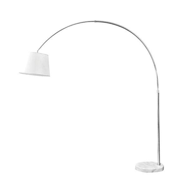 Piantana da interno con attacco 1xE27 bianca con base avorio V-tac 8565 - immagine 1