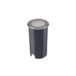 Segnapasso LED tondo da incasso 1W 50lm 90° LUCE CALDA 3000K IP67 - V-Tac 1464