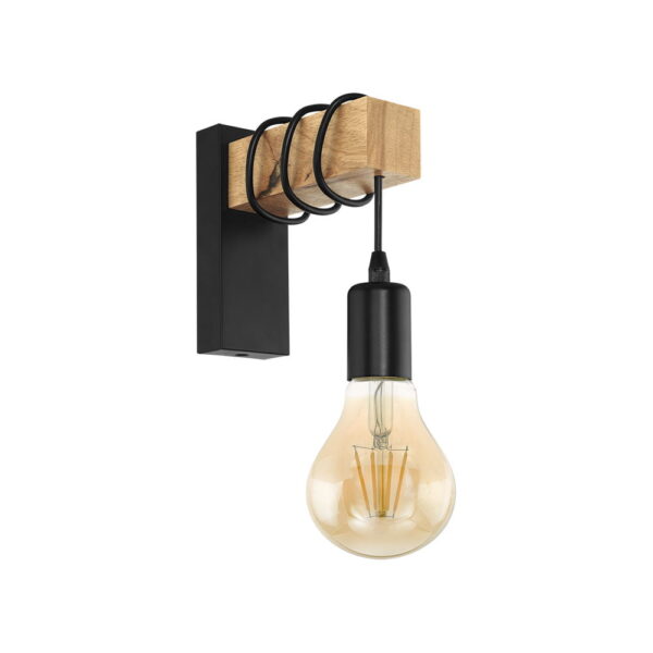 Lampada da parete TOWNSHEND 1xE27 max 10W A++ EGLO - immagine 1