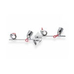 Lampada da parete Pollicino PL4 4xGU10 IP20 Ideal Lux