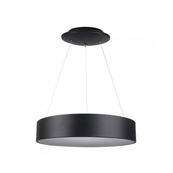 V3996 Lampadario a sospensione nero 30W 2250lm 120° luce calda 3000K V-tac 3996 - immagine 1