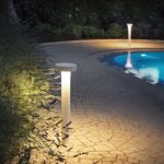 Lampada da terra per esterno TESLA G9 4X15W IP44 Ideal Lux - immagine 3