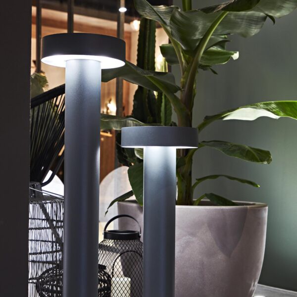 Lampada da terra per esterno TESLA G9 4X15W IP44 Ideal Lux - immagine 4