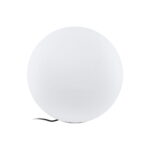 Lampada da terra MONTEROLO D50cm bianco 1xE27 max 40W IP65 - Eglo 98103