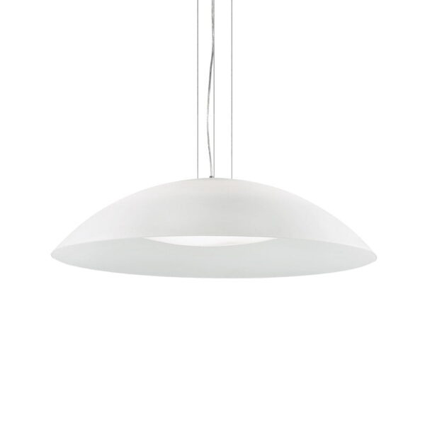 Lampadario a sospensione LENA SP3 bianca D74 3xE27 max 60W Ideal Lux - immagine 1