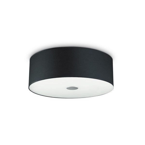 IL122212_PL5 Plafoniera Woody PL5 max 5x60W E27 - Ideal Lux - immagine 1