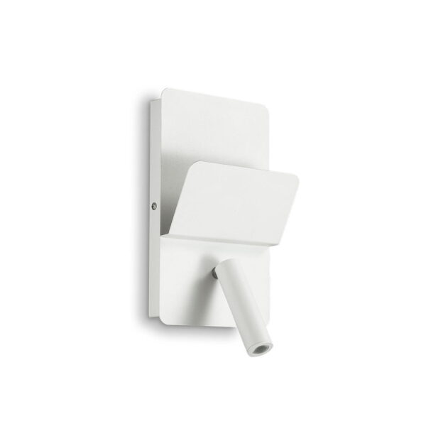 Lampada da parete Read 3W 130lm 3000K + presa USB Ideal Lux - immagine 1