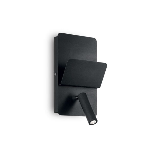 Lampada da parete Read 3W 130lm 3000K + presa USB Ideal Lux - immagine 2