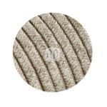 Cavo elettrico tessuto  CANVAS BEIGE  2*0,75mm Merlotti