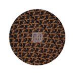 Cavo elettrico tessuto Nero/whiskey 2*0,75mm Merlotti