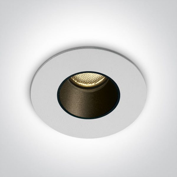 Faretto incasso LED 2W 100lm 30° 4000K CRI85 IP65 Onelight - immagine 2