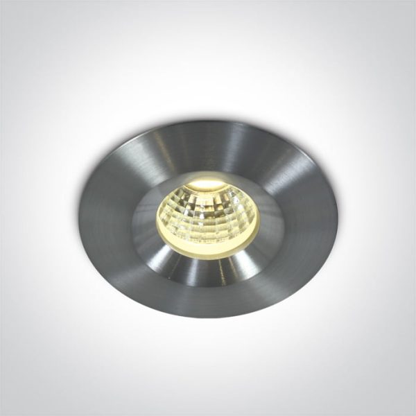 Faretto incasso LED 3W 210lm 30° 6000K CRI80 IP65 Onelight - immagine 2