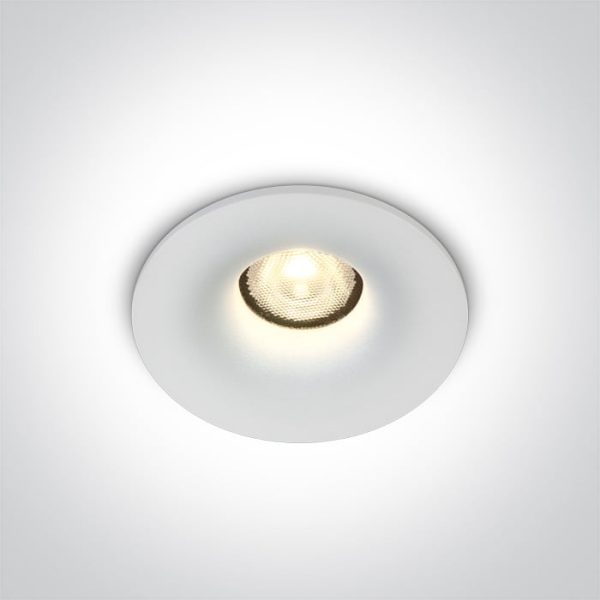 Faretto incasso LED 7W 500lm 36° 4000K CRI80 IP54 - OneLight - immagine 1