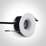Faretto incasso LED 7W 500lm 36° 4000K CRI80 IP54 - OneLight - immagine 2