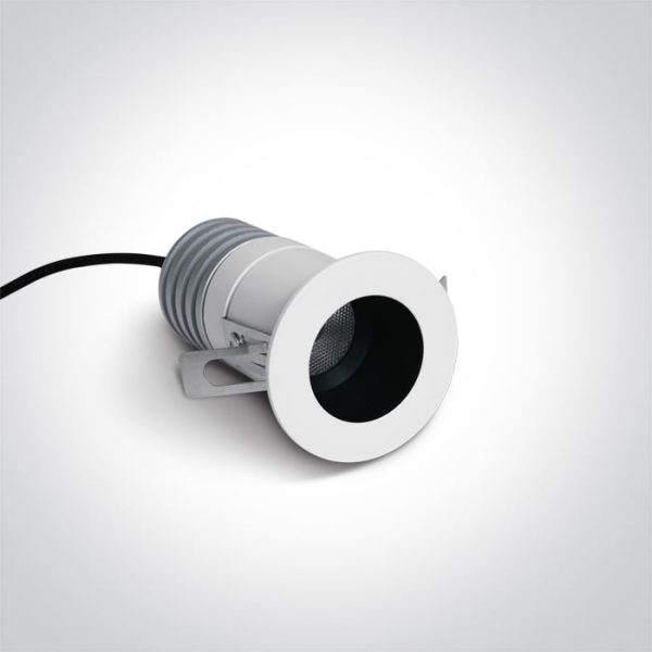 Faretto incasso LED COB 7W 450lm 38° 3000K CRI80 IP44 - OneLight - immagine 1