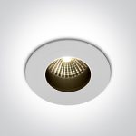 Faretto incasso LED 7W 500lm 36° CRI90 IP65 3000K - OneLight - immagine 2