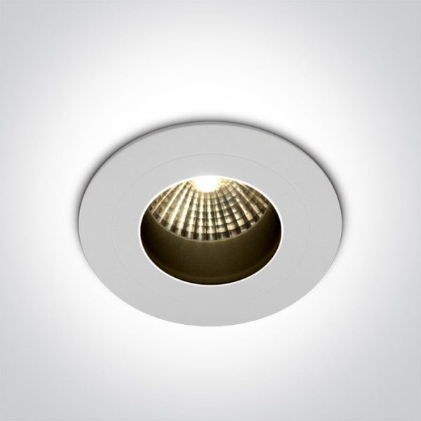 Faretto incasso LED 7W 500lm 36° CRI90 IP65 3000K - OneLight - immagine 2