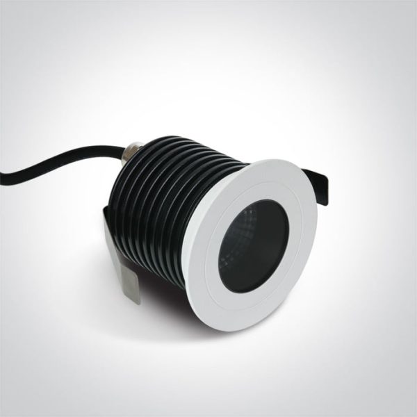 Faretto incasso LED 7W 500lm 36° CRI90 IP65 3000K - OneLight - immagine 1