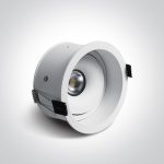 Faretto incasso LED 7W 500lm 36° 3000K CRI90 IP54 Onelight - immagine 2