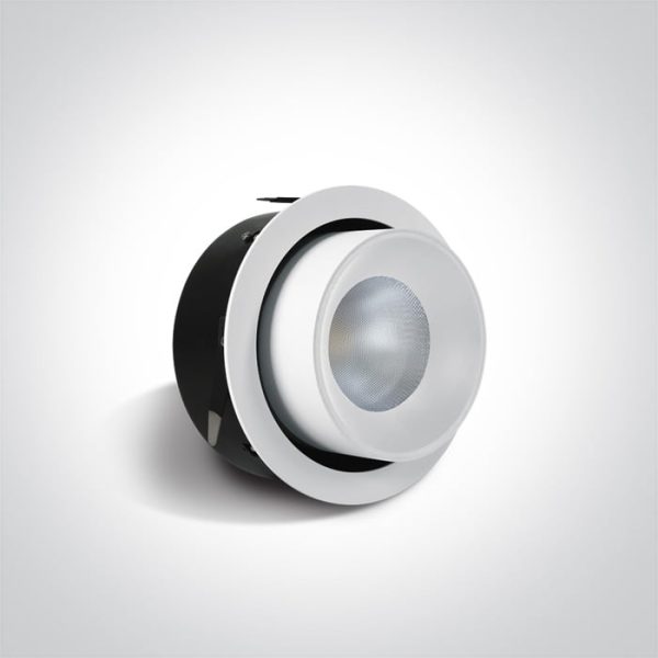 Faretto incasso LED COB 25W 2070lm 40° 3000K Onelight - immagine 2