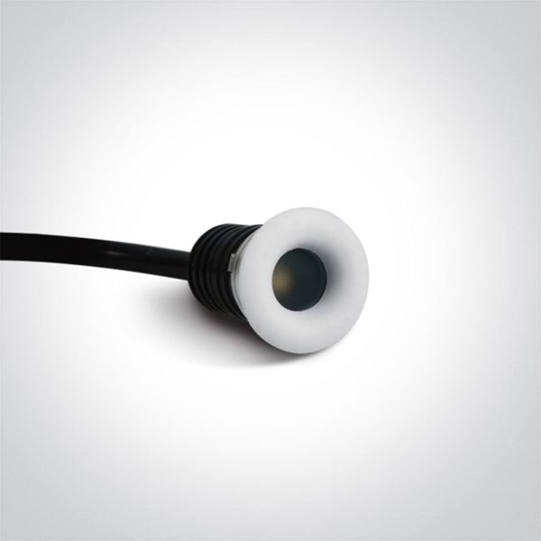 Faretto incasso LED 1W 70lm 3000K CRI85 IP44 - OneLight - immagine 2