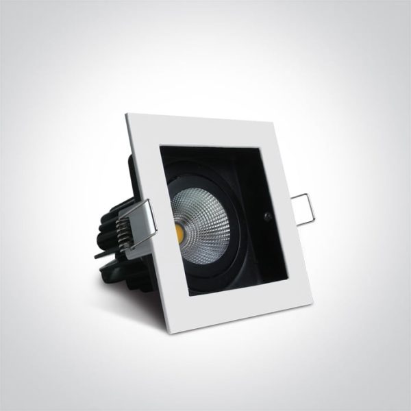 Faretto incasso LED 12W 1100lm 40° 4000K CRI80 IP20 - immagine 2