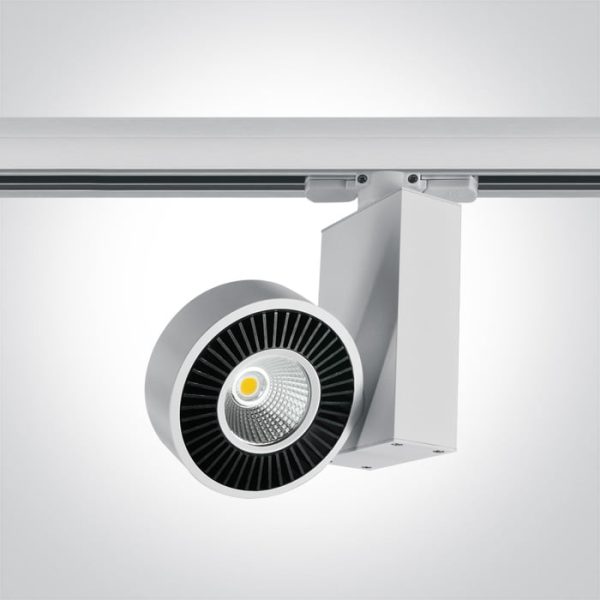 Faretto LED COB 20W 1460lm 45° 3000K CRI80 IP20 Onelight - immagine 1